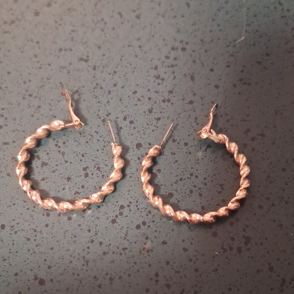 Gold Tone Earrings